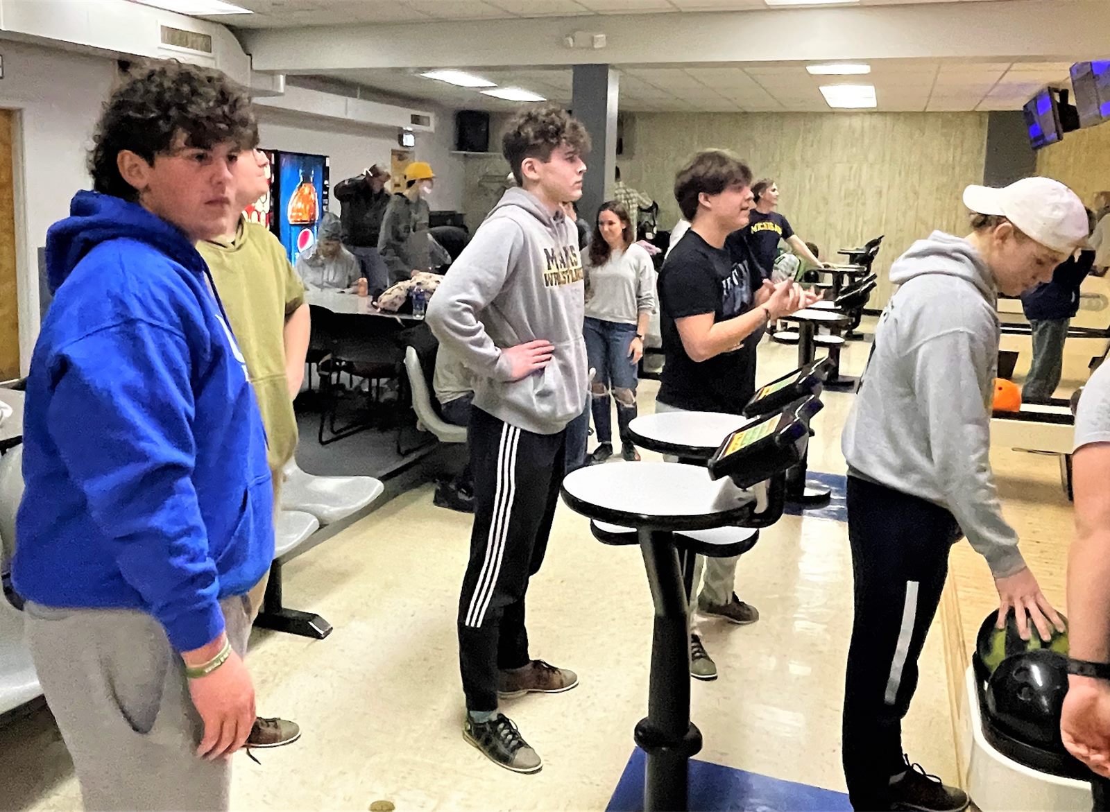 Players at the 2022 Bowl A Thon at Perry Park Lanes