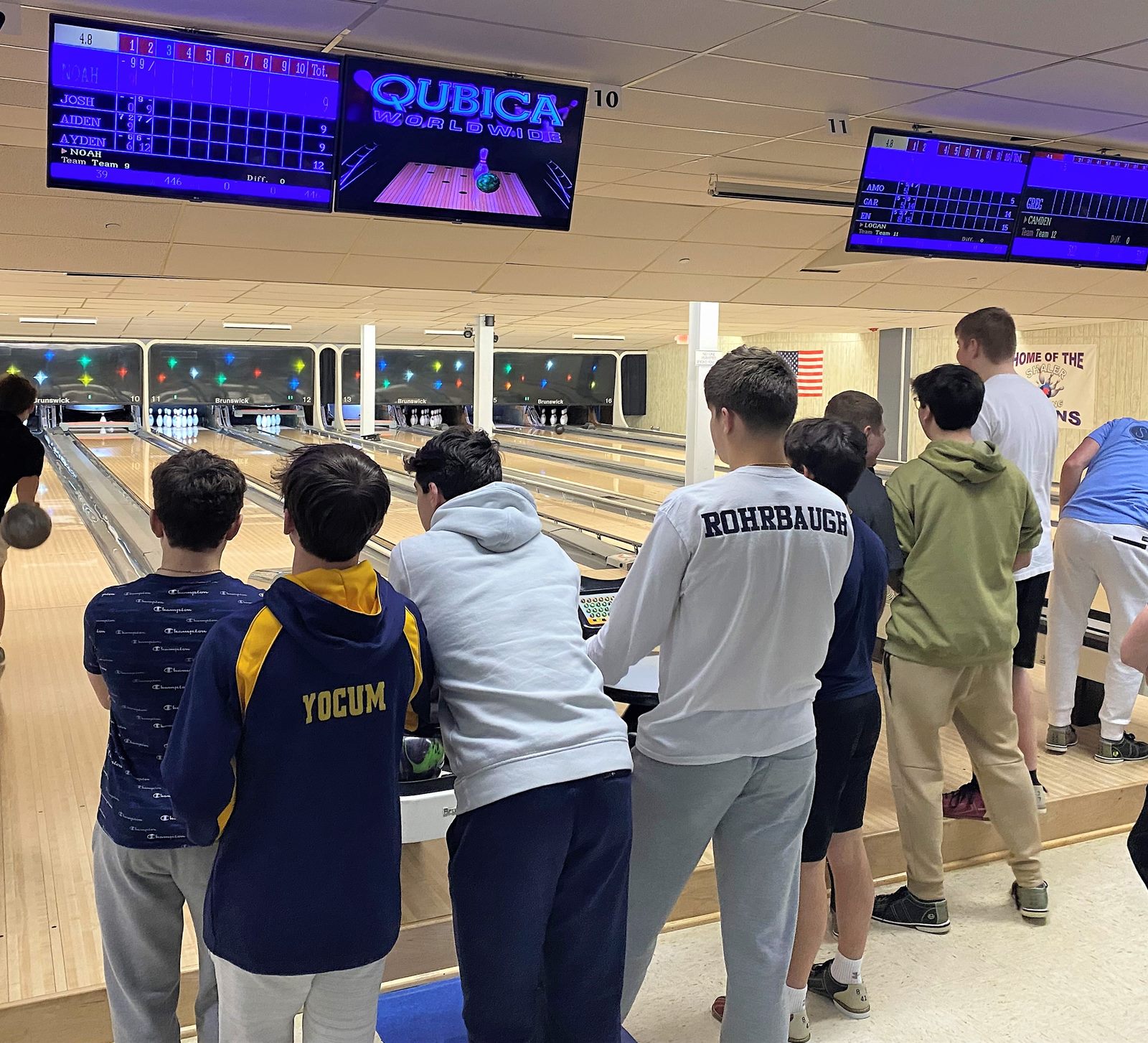 Players at the 2022 Bowl A Thon at Perry Park Lanes